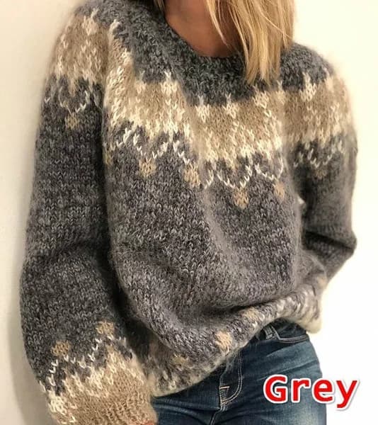 Pull en tricot torsadé mélangé Mohair pour femme, col roulé surdimensionné avec ourlet fendu sur le