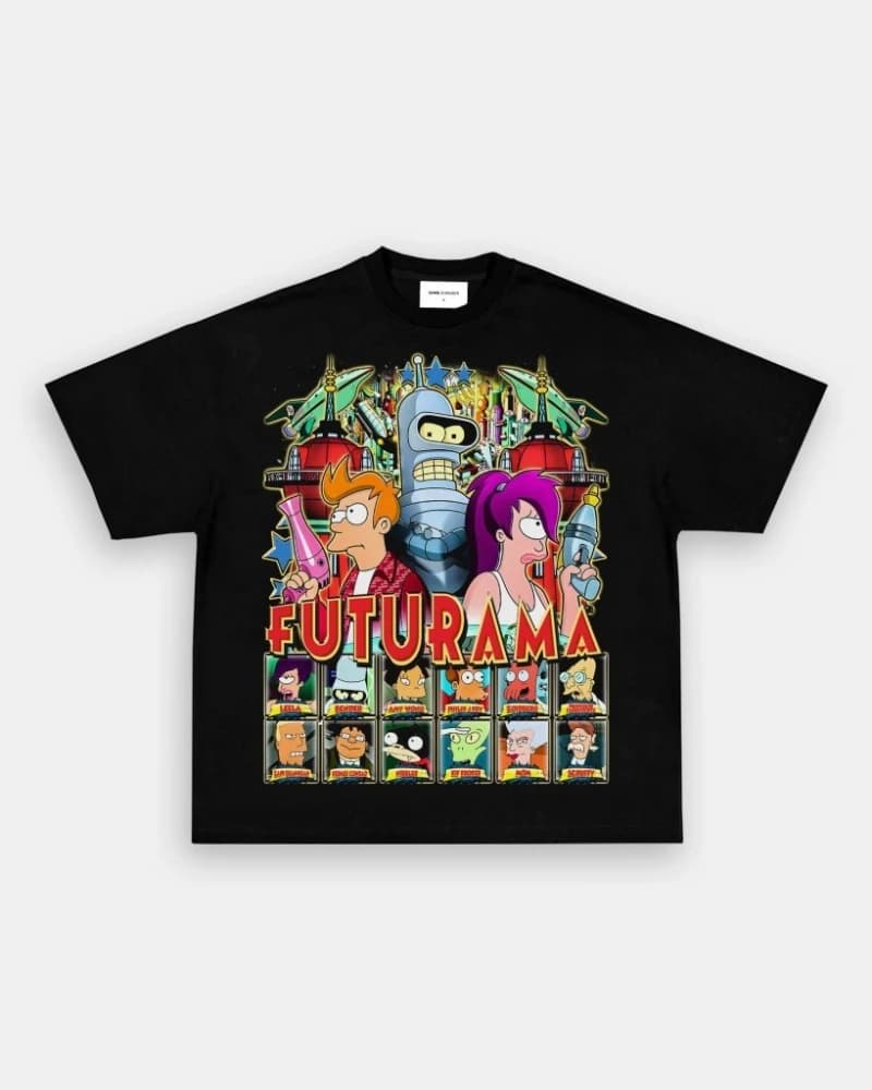 T-shirt de l'équipe Planet Express de FUTURAMA | Sweat-shirt à col en V unisexe, débardeur pour ho