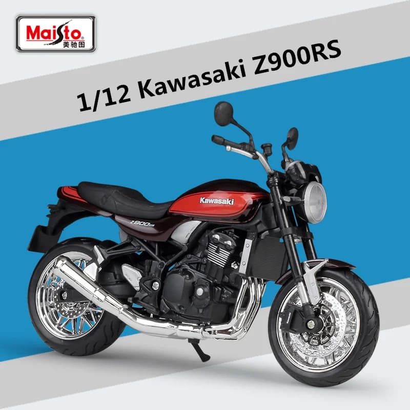Maisto 1:12 Kawasaki Z900 RS modèle de moto de sport en alliage moulé sous pression en métal modèle 