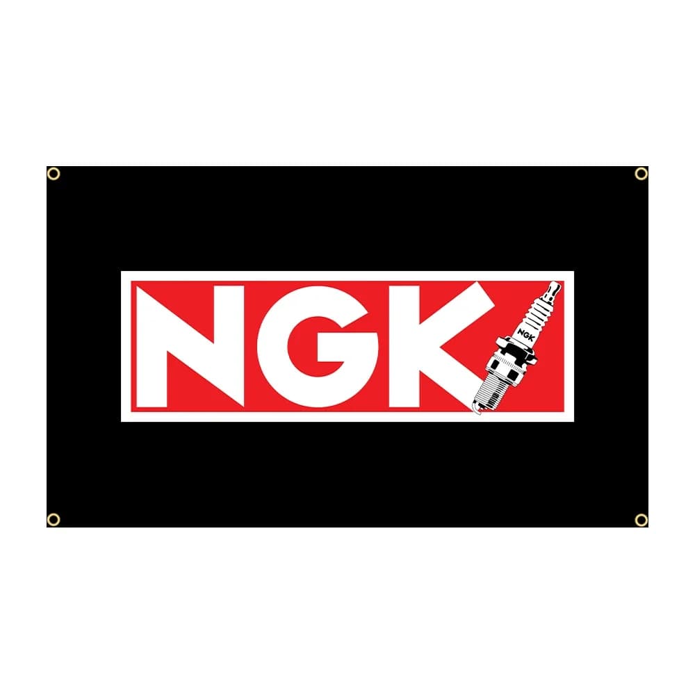 NGKS drapeau Polyester imprimé voiture de course 60x90 cm/90x150 cm bannière pour décorations passio