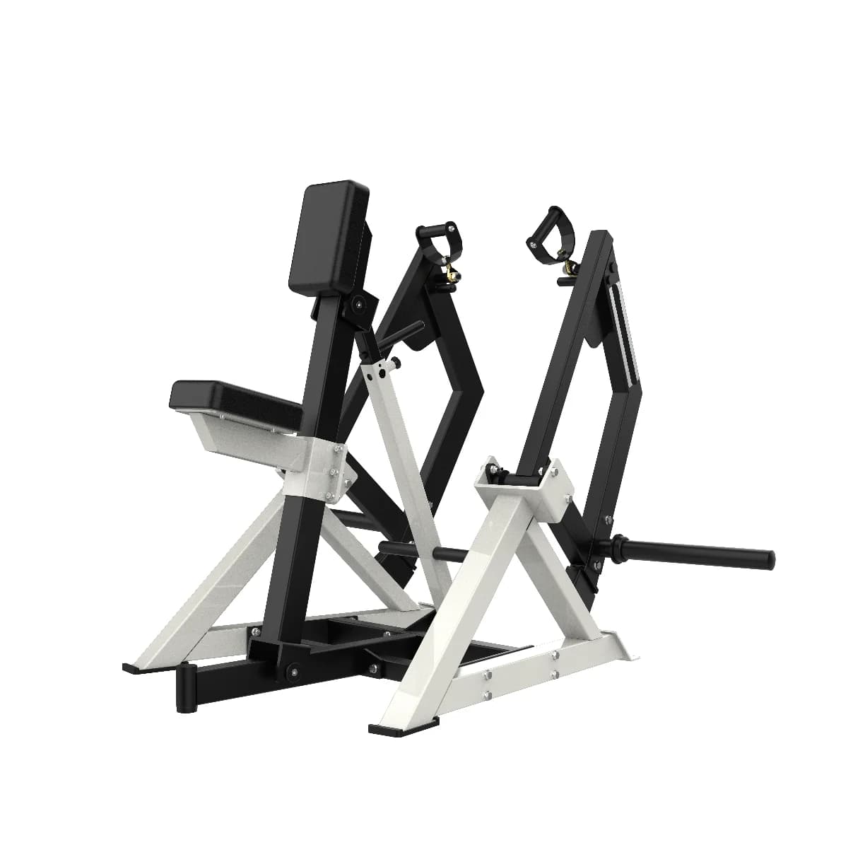 Machine d'haltérophilie professionnelle assise pour l'entraînement du dos et des bras pour la maison