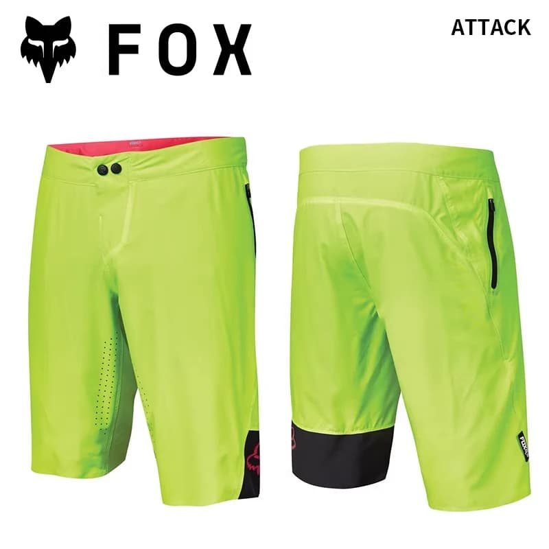 FOX RACING – short de cyclisme pour vtt, imperméable, résistant à l'abrasion, léger et respirant pou