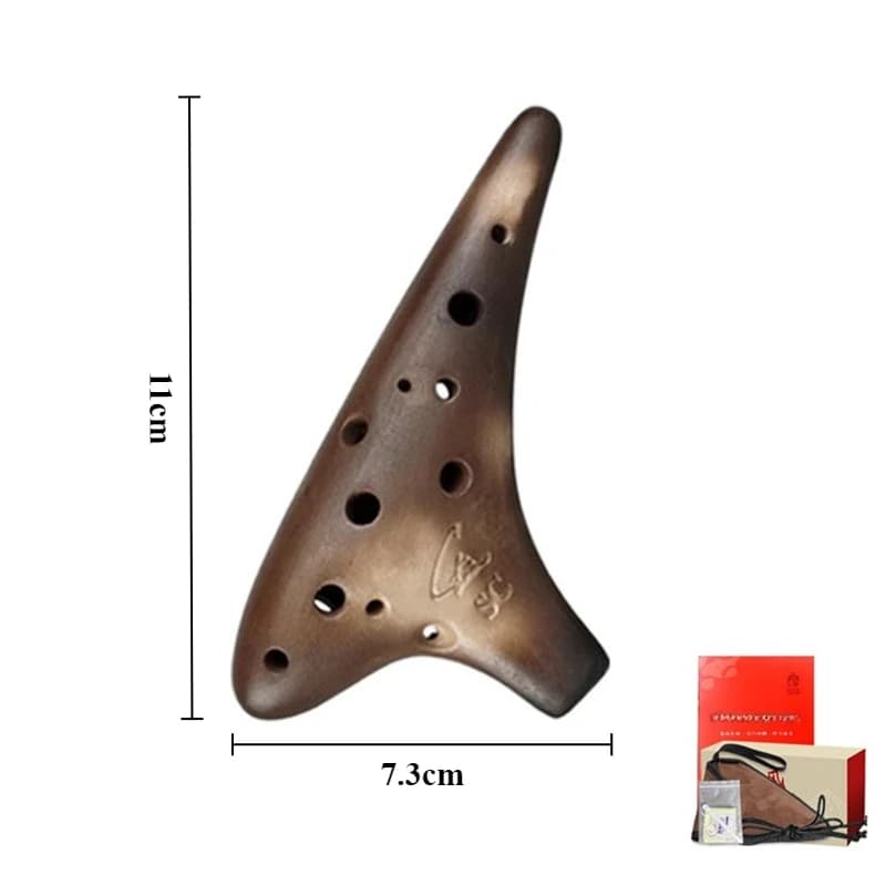 12 trous Ocarina alto C ton débutant Ocarinas professionnel classique poterie flûte adultes Traditio