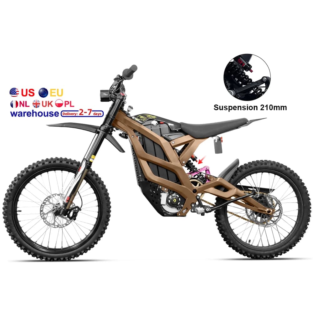79 BIKE M 8000W Moto tout-terrain électrique haute performance - Enduro électrique tout Terrain avec