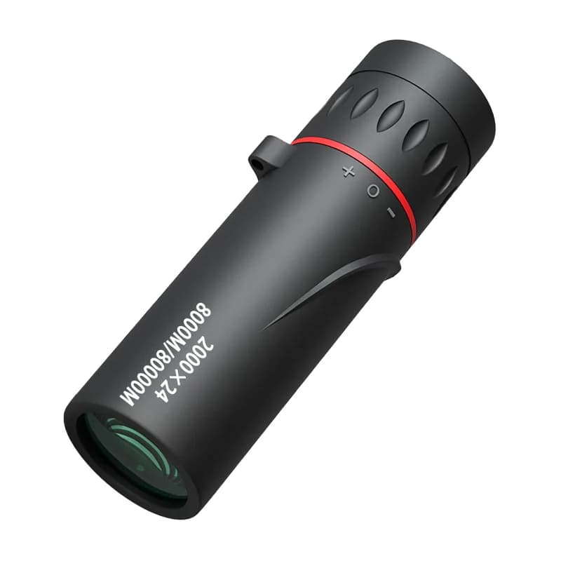 Télescope de poche miniature professionnel HD 2000x24 pour adultes, pour le camping en plein air, la