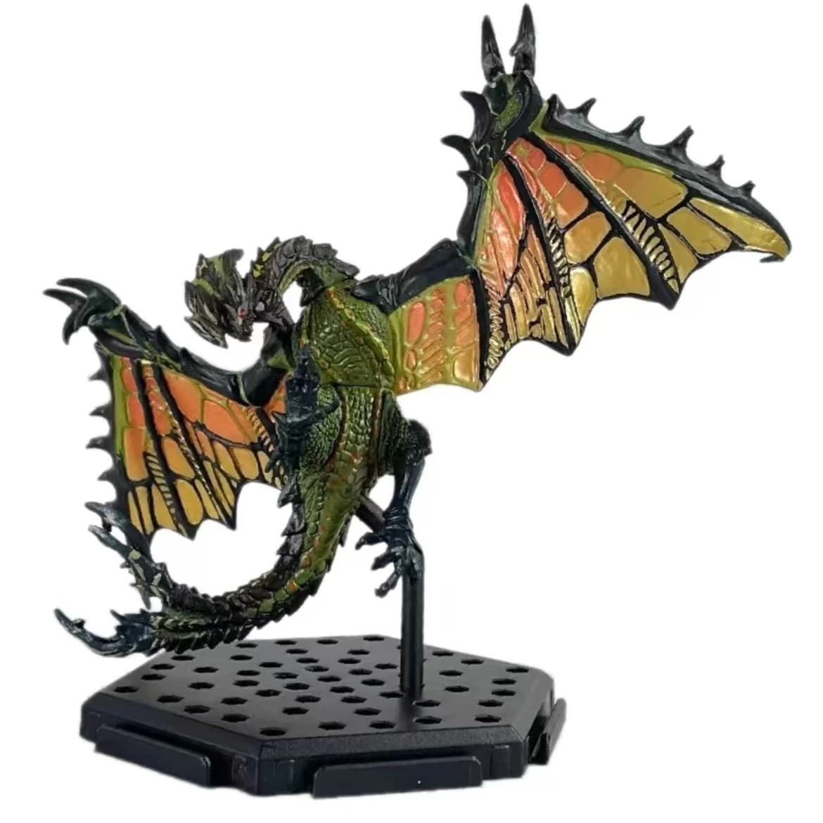 Figurine d'action capsule authentique Monster Hunter World Rise Sunbreak Magnamalo Nergigante Velkha