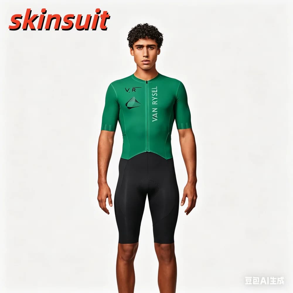 Combinaison de cyclisme pour hommes, combinaison de triathlon, combinaison de course à manches court