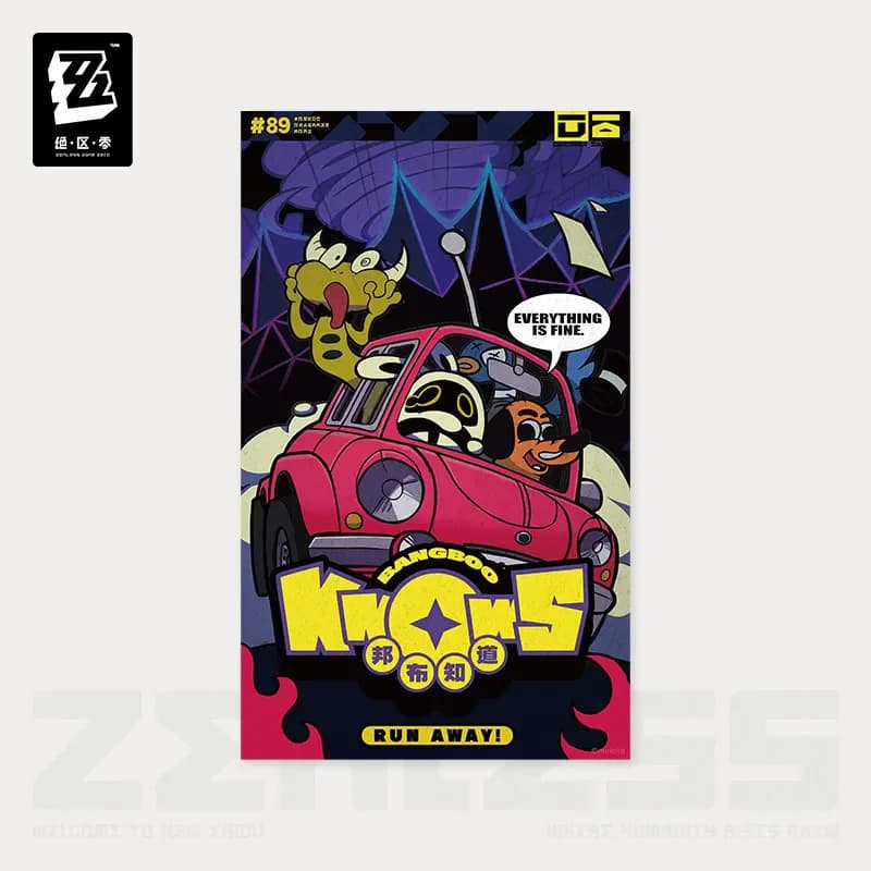 MiHoYo-Affiches de collection de séries vidéo Anime Zenless Zone ontari, Affiches officielles, Origi