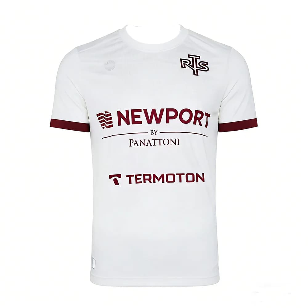 Nouveau Maillot de Football à Manches Courtes Version Fan Ligue Polonaise Widzew 2026 – Respirant, S