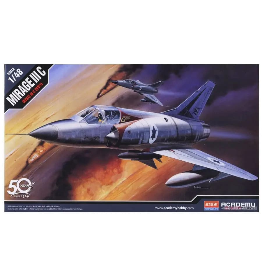 Académie 12247 1/48 Mirage III C (modèle en plastique)