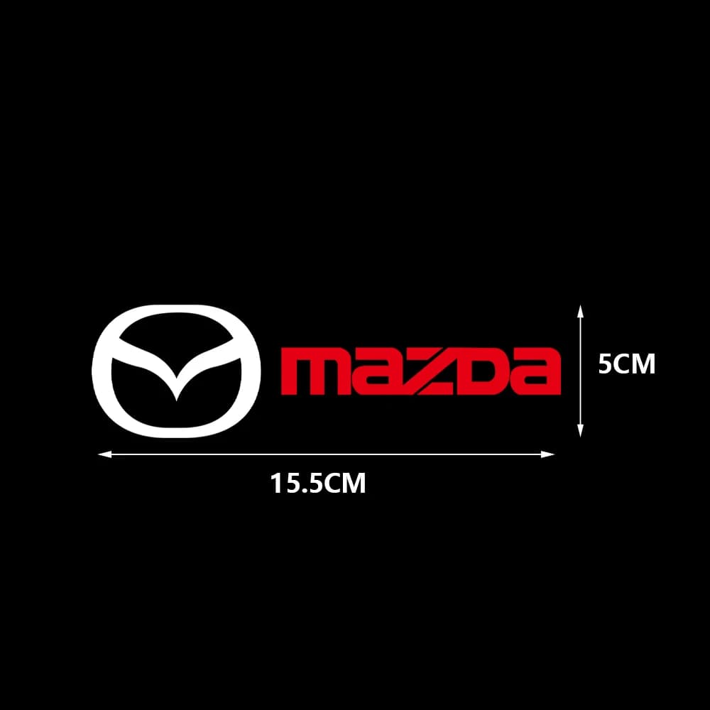 Autocollant de logo de voiture, emblème, accessoires de décoration, style automobile pour Mazda 2 3 