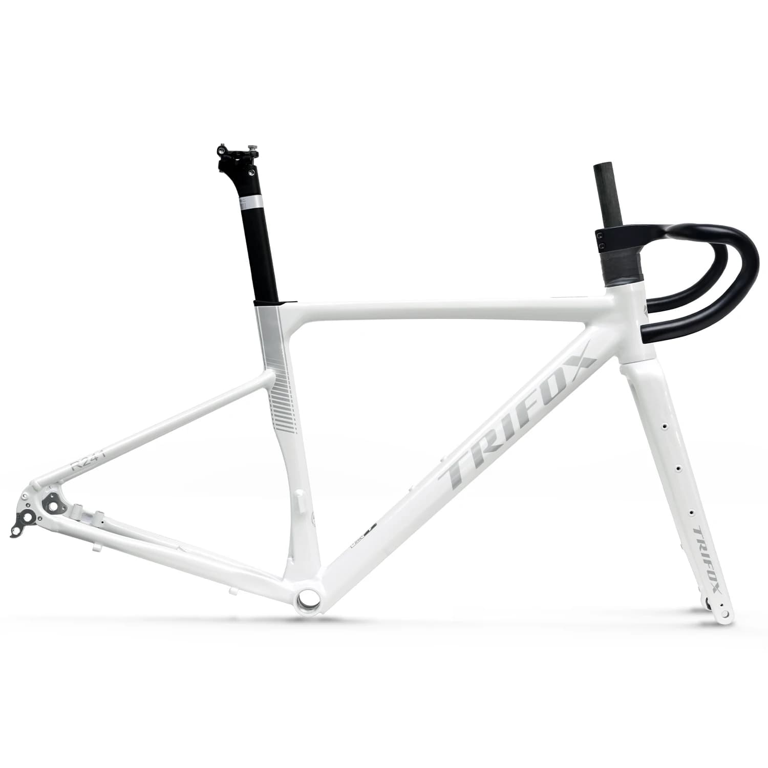Trifox 700C cadre de vélo de route frein à disque à travers l'axe Version cadre en alliage d'alumini