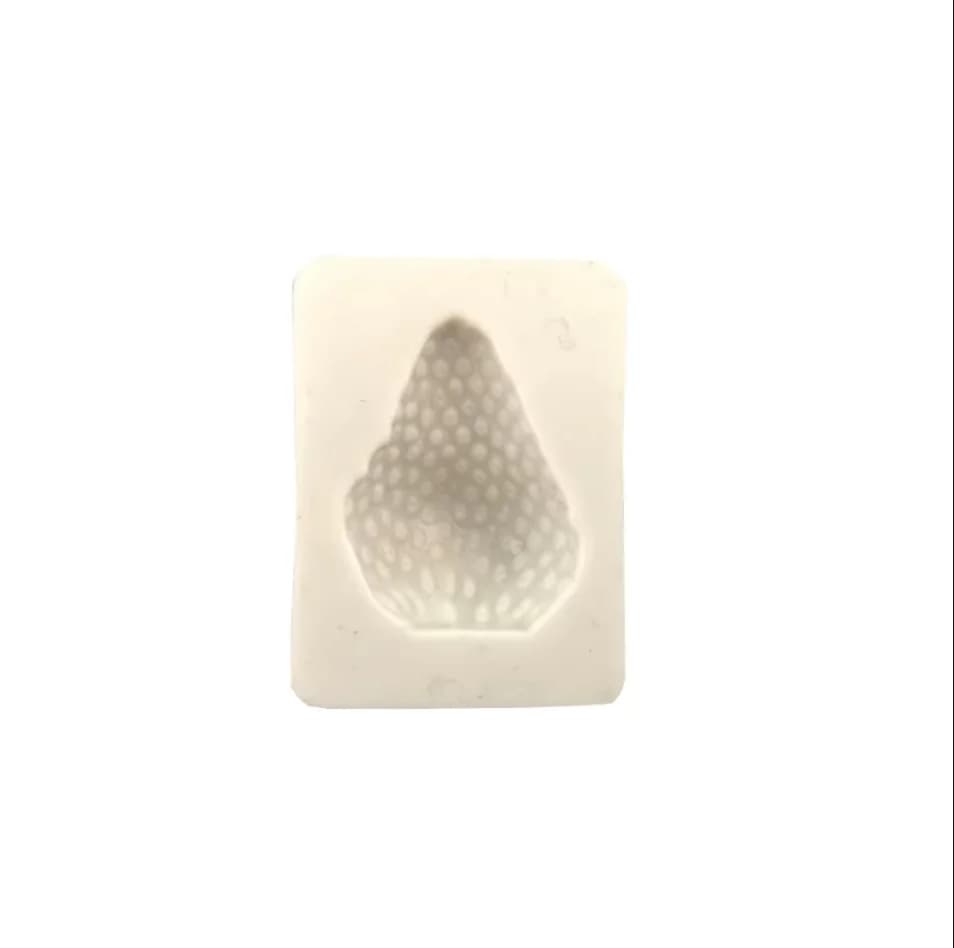 Moule en Silicone de conception de fraise moule Fondant moules d'outils de décoration de gâteau 3D