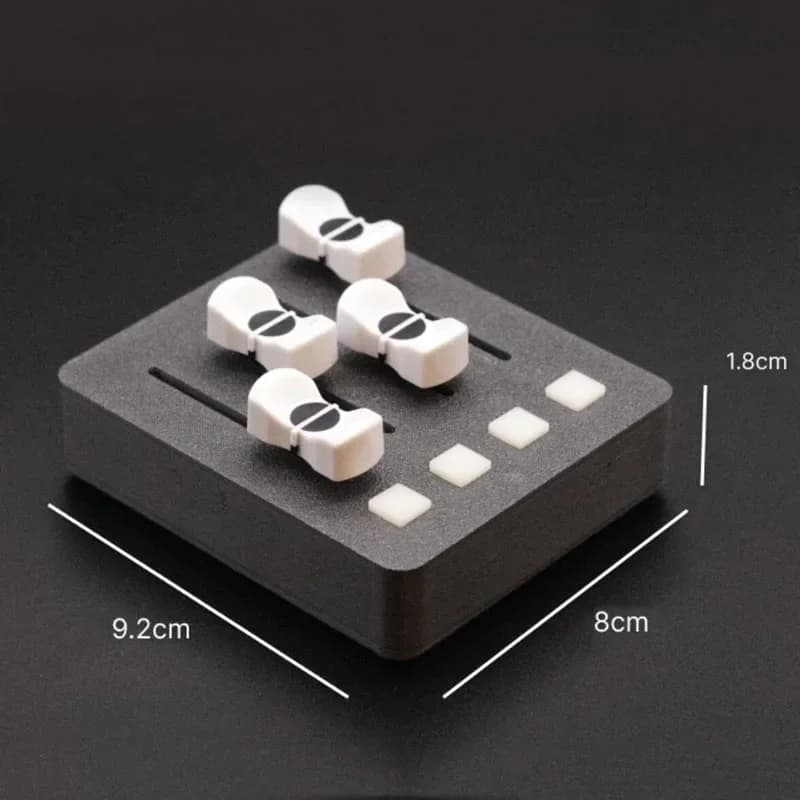 Contrôleur MIDI EM-PO2 – 4 Faders + 4 Boutons – Station de Travail Audio Numérique pour la Productio