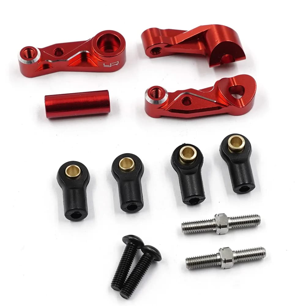 YEAH RACING – bras de direction en aluminium avec jeu de bielles de direction réglables, pour KYOSHO