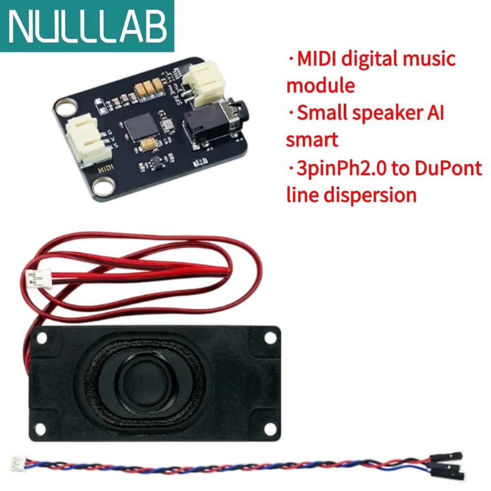 Module de musique numérique MIDI, module de musique général MIDI 2.0, 128 tons, adapté à Arduino/ESP