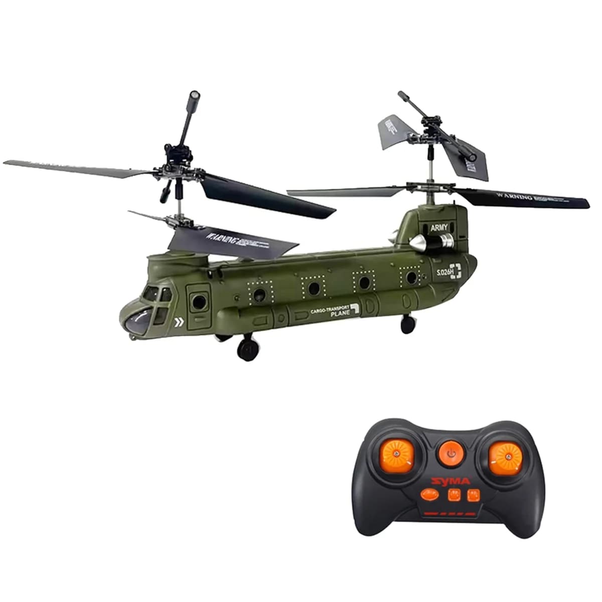 AM-RC hélicoptère S026H Double hélice avion de Transport à hauteur fixe avion Rc télécommande jouets