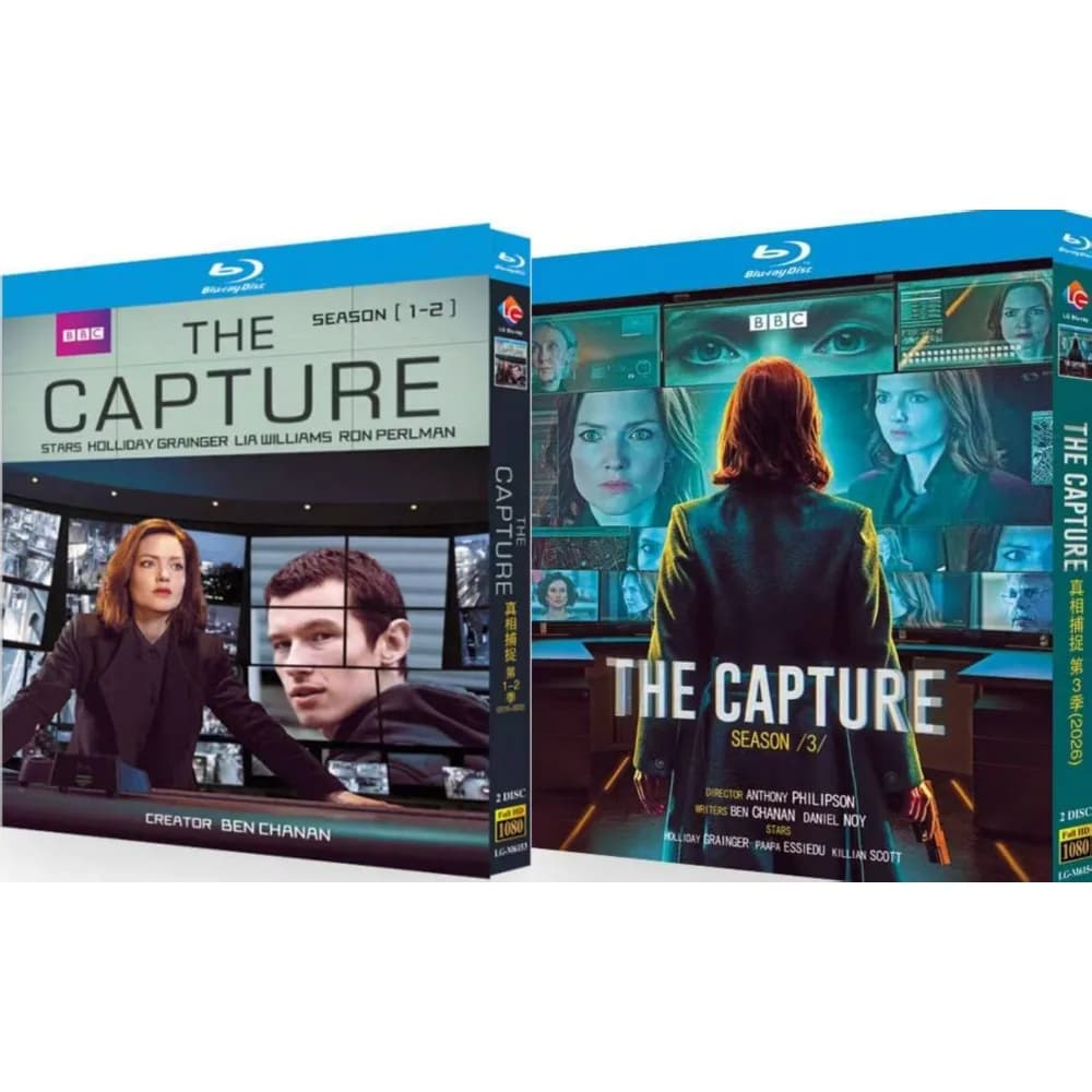 La Série Capture Saisons 1-3 ‎ Coffret Blu-ray 4 disques toutes régions