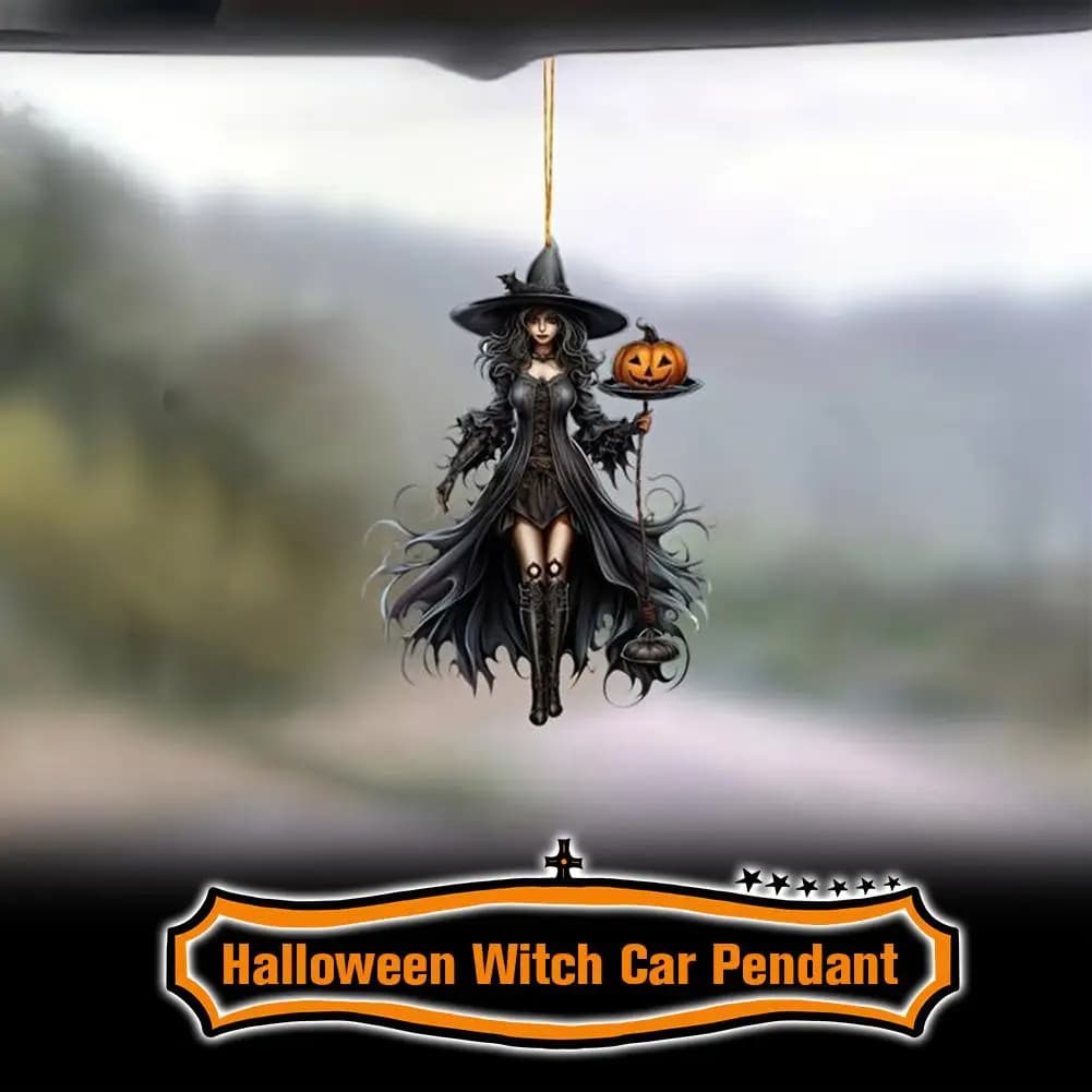 Décor de voiture d'halloween