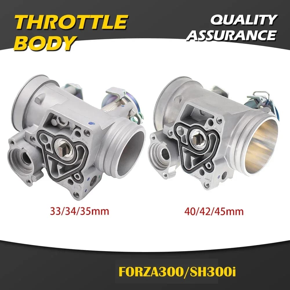 Corps d'accélérateur pour SH300i SH350i FORZA250 FORZA300 FORZA350 ADV300 ADV350 33mm 34mm 35mm 40mm 42mm 45mm, pièces de moto de course