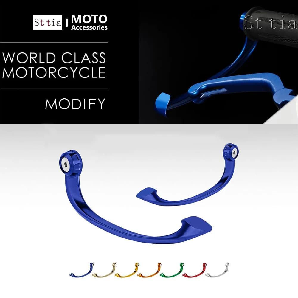 Protection de levier de frein de moto pour guidon, protège-guidon compatible avec Yamaha YZF R1 R1M R6 R7 R9 2017-2025