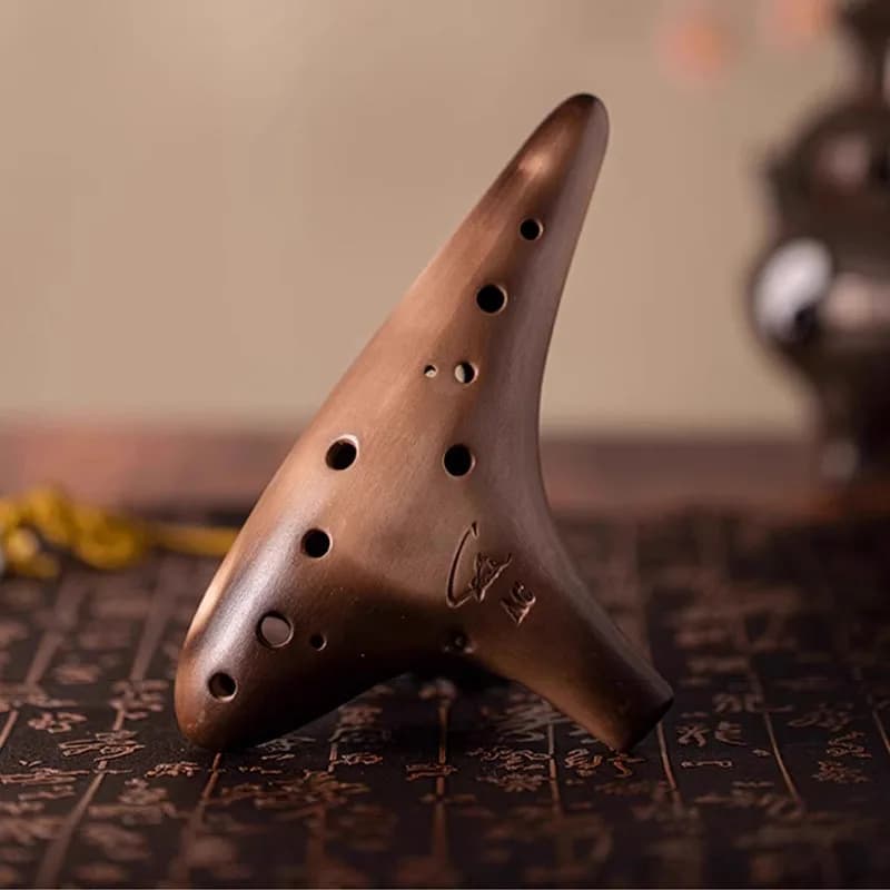 12 trous Ocarina alto C ton débutant Ocarinas professionnel classique poterie flûte adultes Tradition Orff Instrument de musique