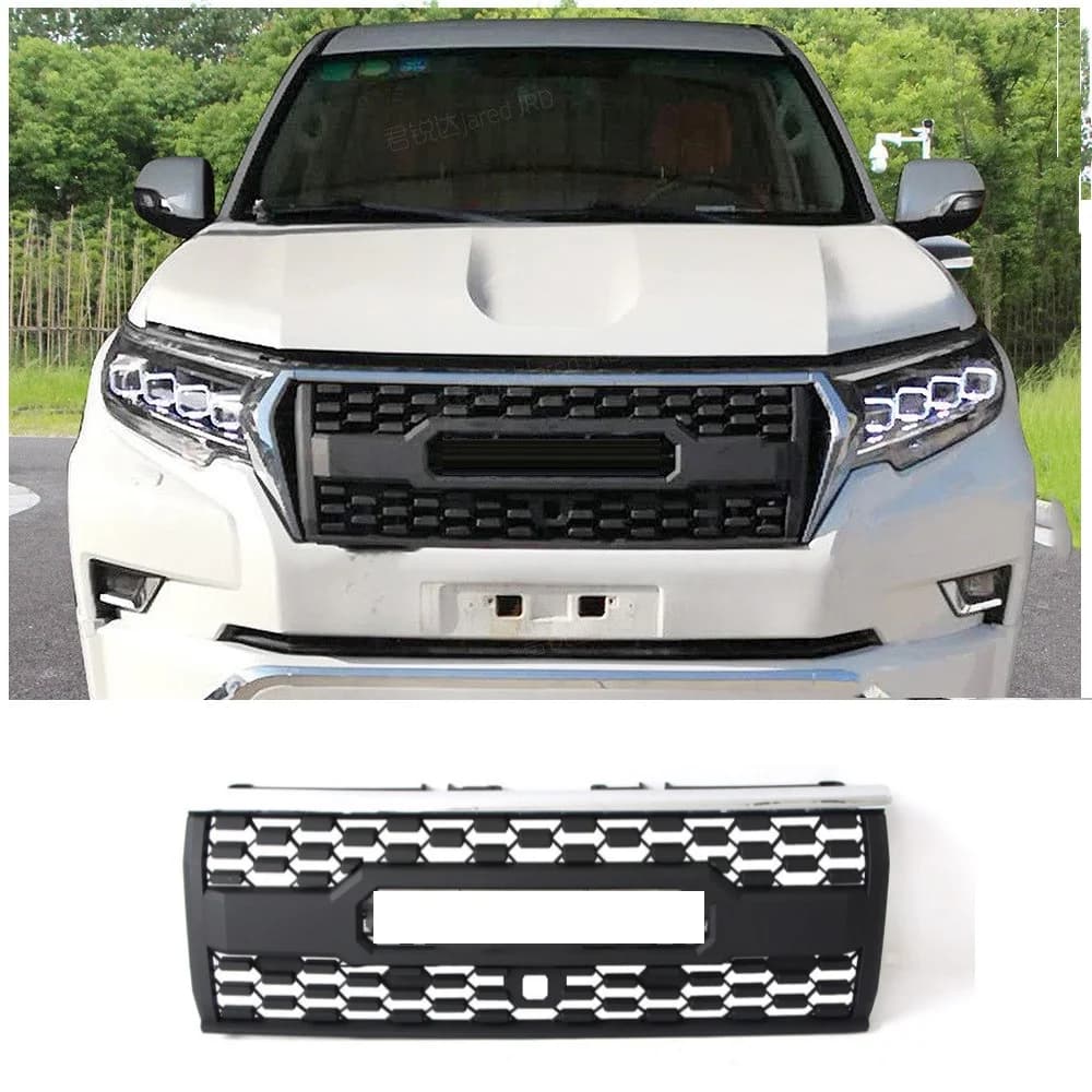 Calandre ABS de Course, Pièces Automobiles pour 2018, 2019, 2020, 2021, Prado Fj150