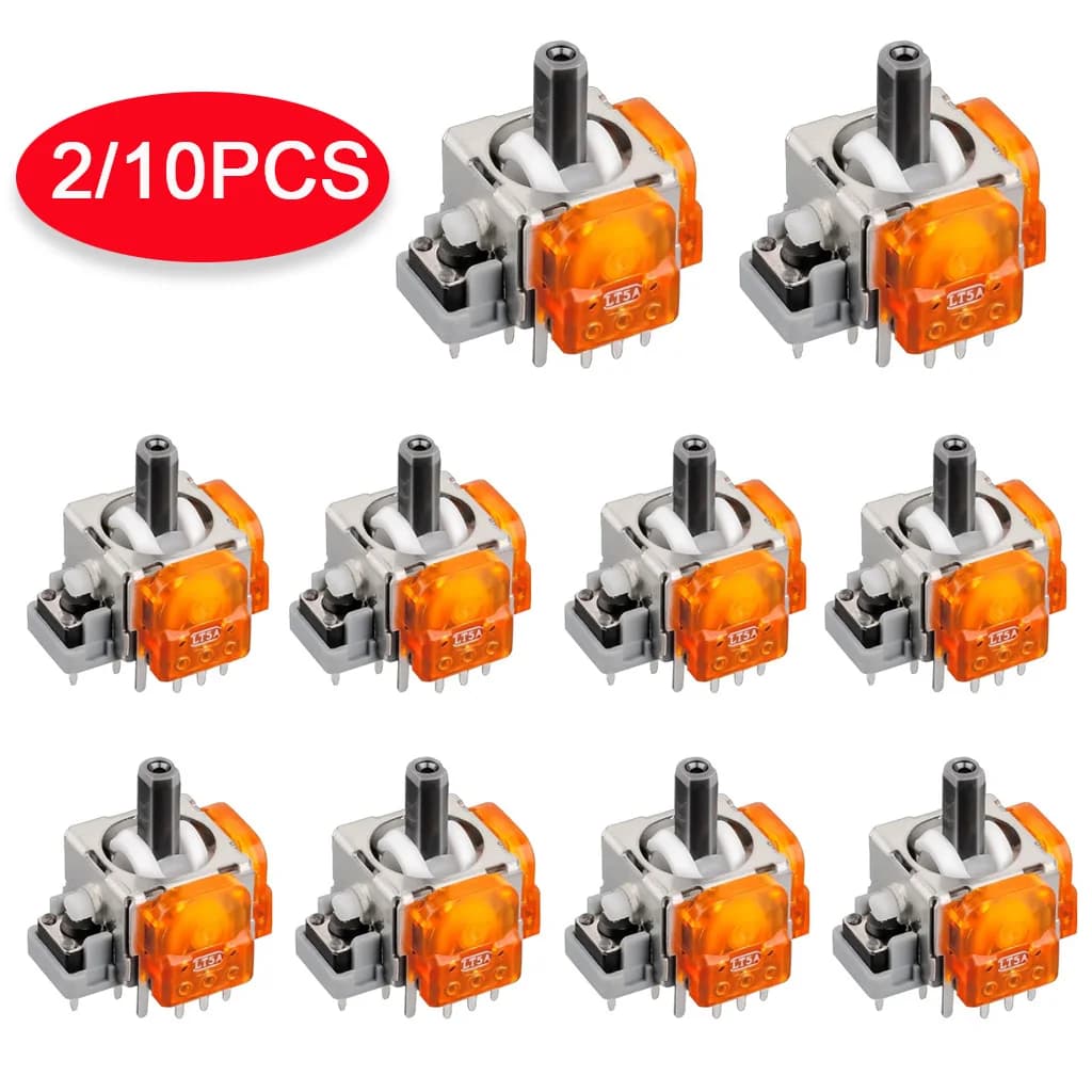 Joystick analogique 3D de remplacement à effet TMR, 2/10 pièces, pour contrôleur DualSense PS5 PS4 pour Xbox série X/S, pièces de réparation