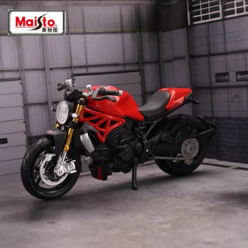 Maisto 1:18 Ducati Monster 696 alliage course moto modèle moulé sous pression en métal rue sport