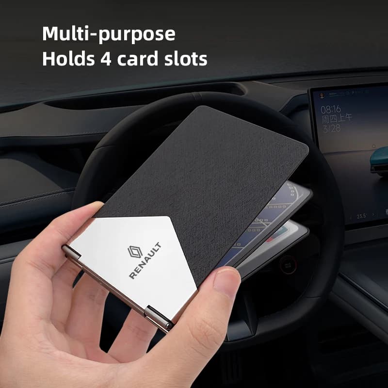 Housse de permis de conduire ultra-fine pour voiture