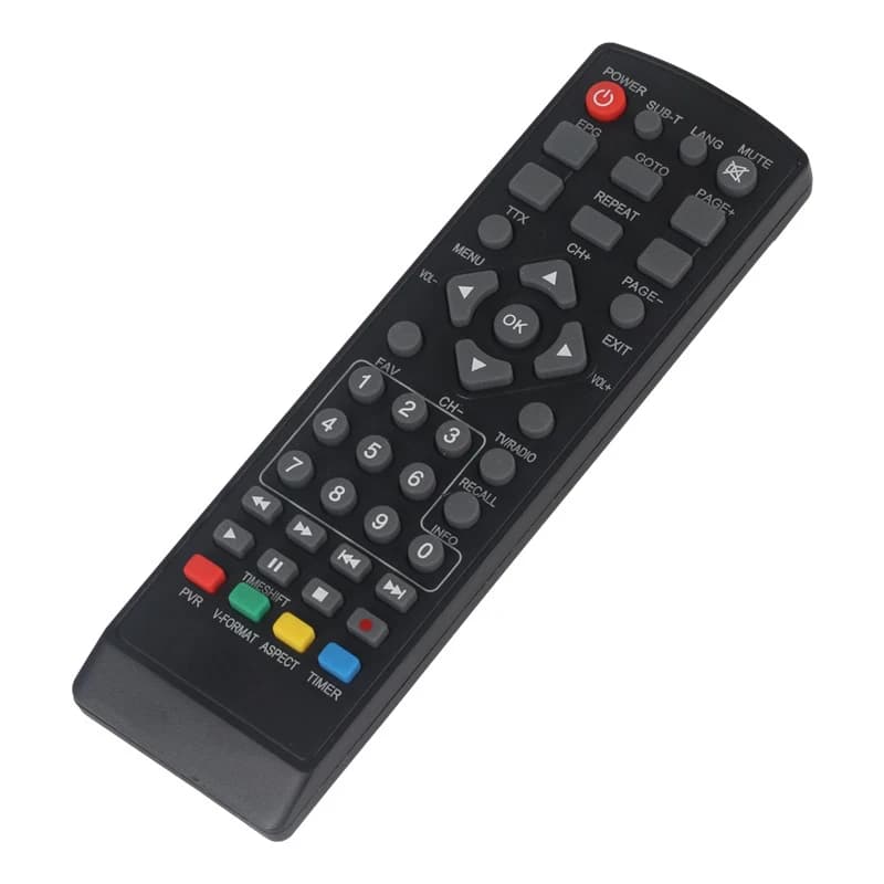 Télécommande pour télévision intelligente DVB-T2 STB HDTV décodeur intelligent haute définition numérique