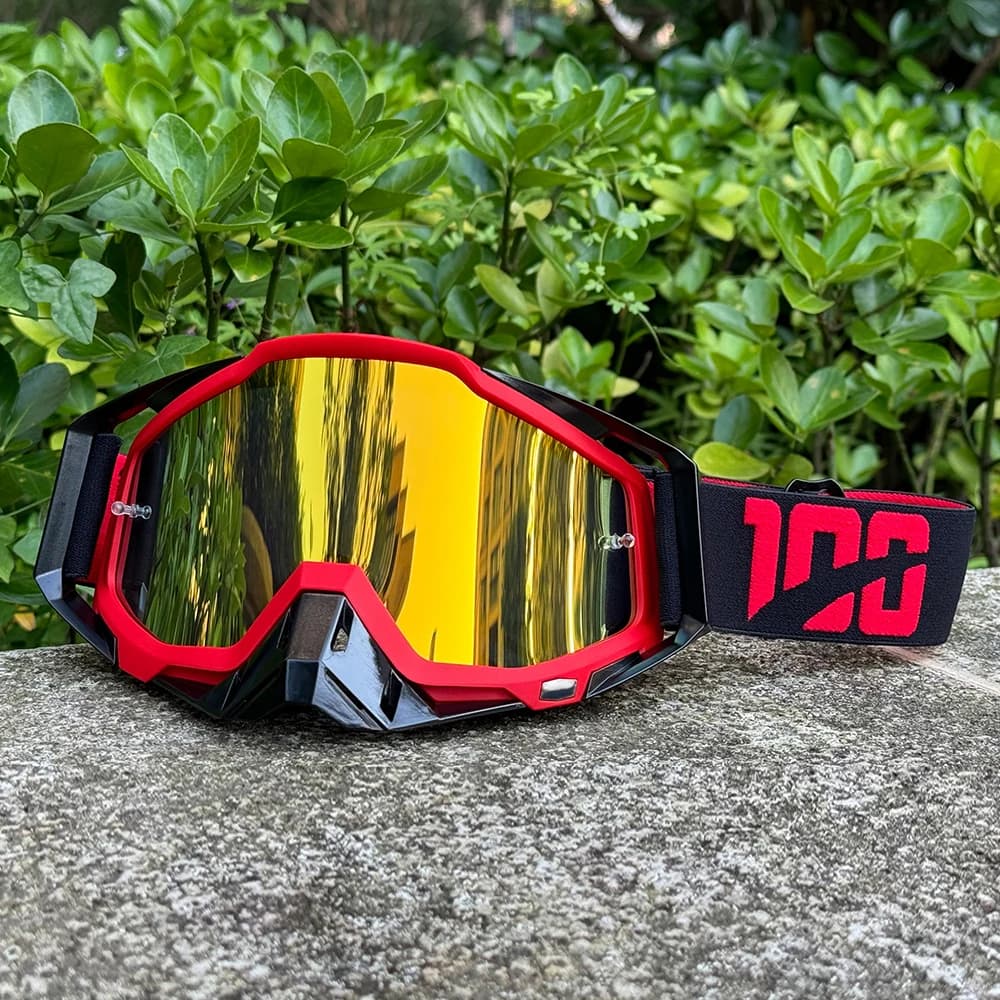 Lunettes de motocross avec lentilles HD, lunettes de moto pour hommes, lunettes de conduite pour femmes, lunettes de moto MX MTB, accessoires pour moto tout-terrain