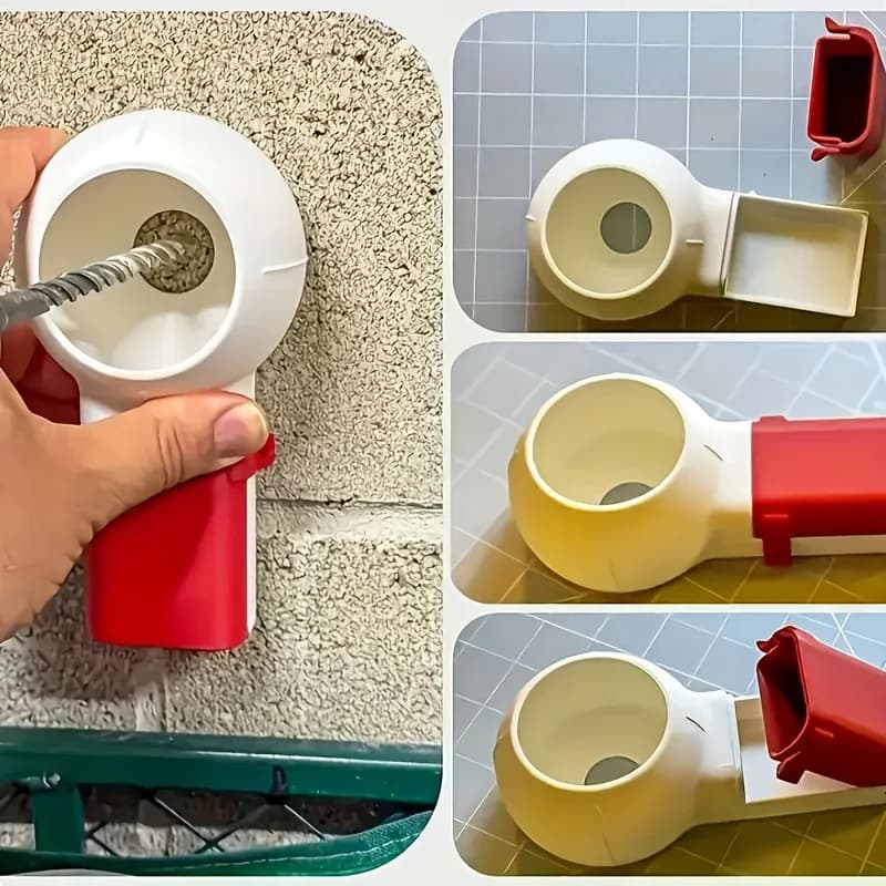 Boîte à poussière pour foret à buse rotative, conception efficace de collecte de poussière adaptée au perçage, au ponçage et au meulage