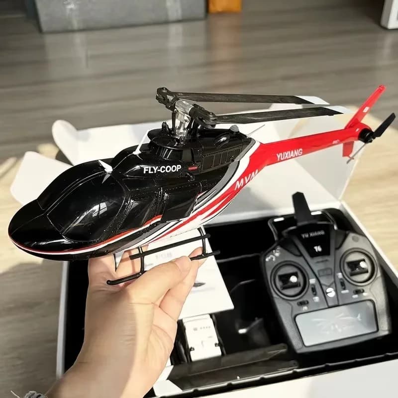 Yuxiang F08 Version à flux optique cloche hélicoptère télécommandé Drone de Combat modèle d'avion haute Simulation jouet cadeau d'anniversaire