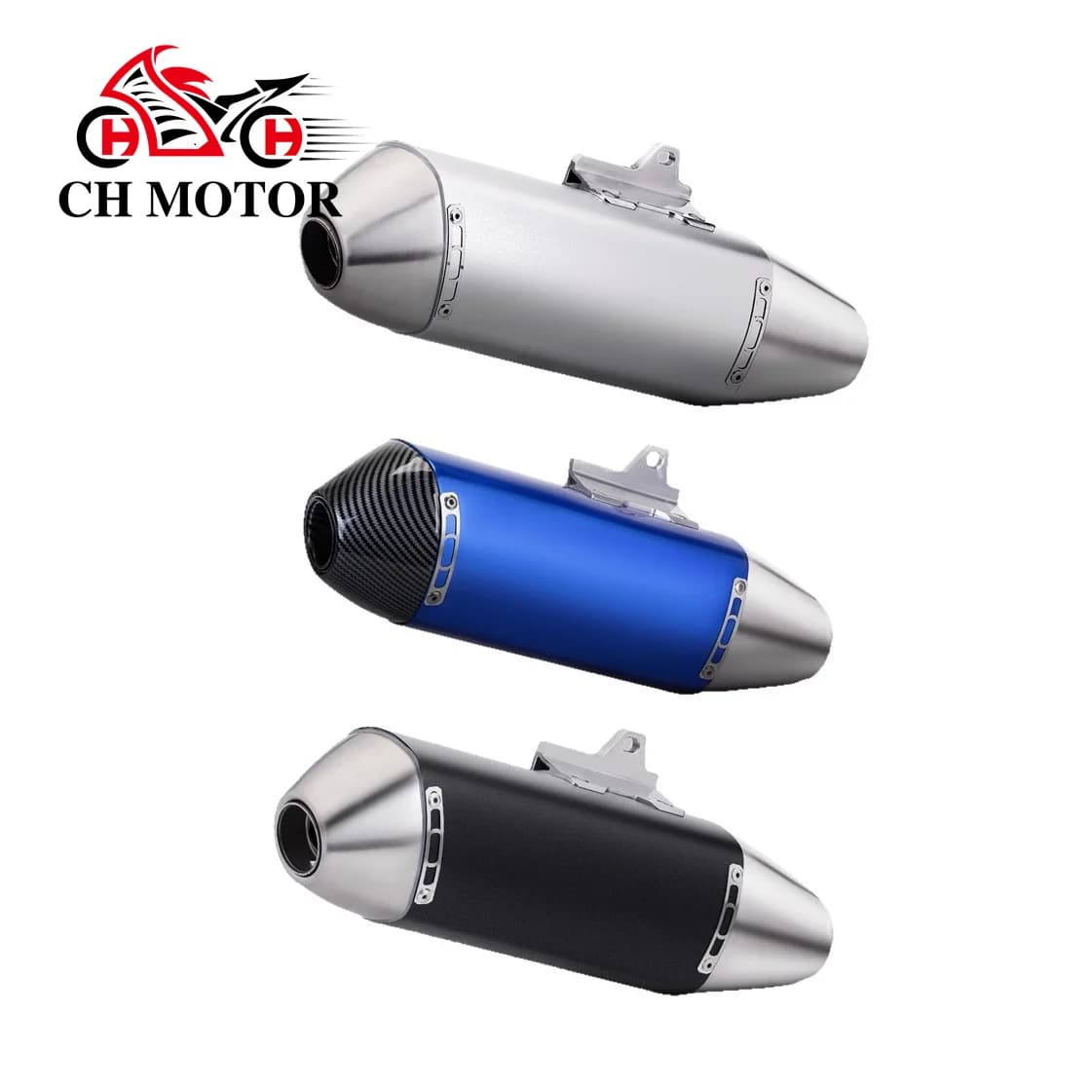 Pot d'échappement professionnel pour moto 51 mm FMF 4T Escape Moto Dirt Bike Scooter Motocross pour KTM EXC RC390 CRF150 EXC WR
