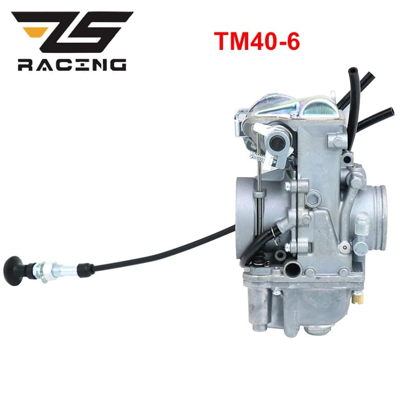ZS Racing Carburateur Mikuni haute performance TM Flatslide Pumper Carbs HS40 TM40-6