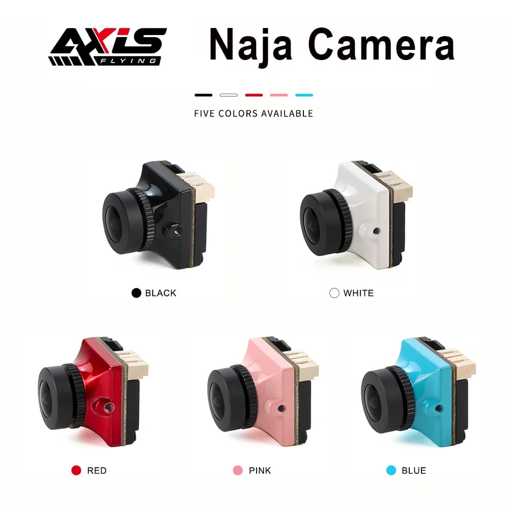 Caméra FPV Axisflying NAJA 5-28V 14mm 1500TVL CVBS