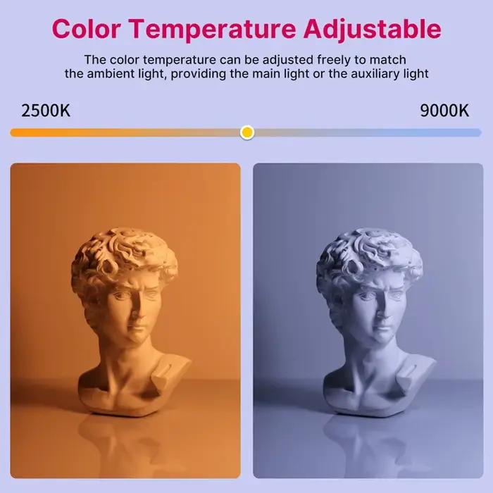 Ulanzi VL119 RGB Tube lumineux LED portable lumière vidéo baguette bâton coloré lumière CRI 95 + 250
