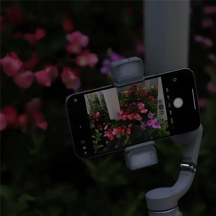 Pince de téléphone pour DJI OM 6/5/SE, couleur de luminosité réglable, température Osmo Mobile 6, ac