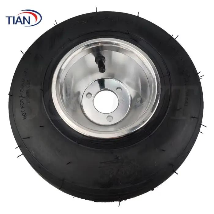 NOUVEAUX pneus 10x4.50-5 avec jantes et conception tubeless pour améliorer la traction et éviter les