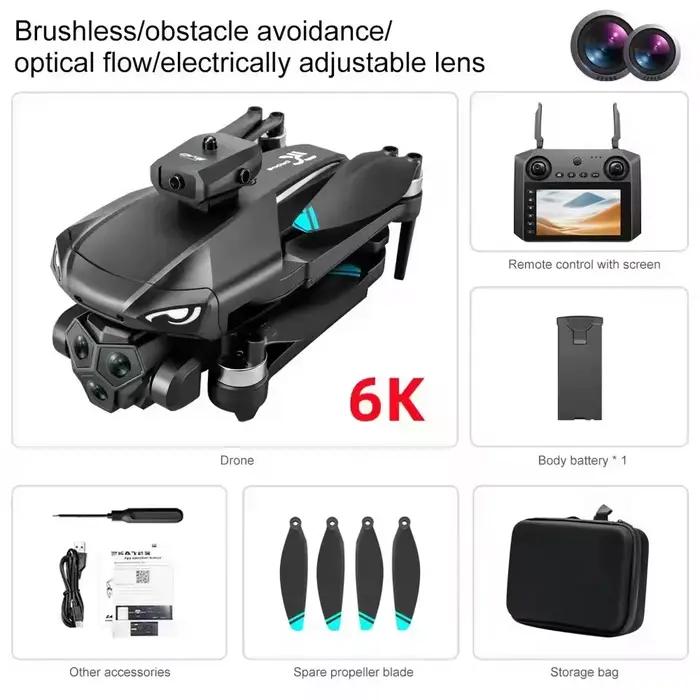 NOUVEAU Drone M22 M33 MAX 5KM 8K Caméra HD Professionnelle Photographie Aérienne 360 ° Jouet Quadr