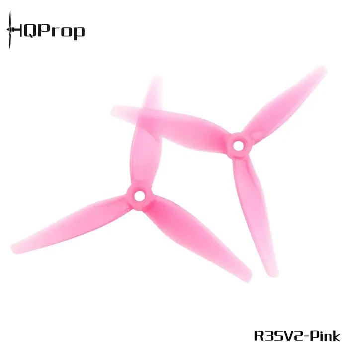 2 paires d'hélices HQProp 5135 V2 R35 5.1 pouces, hélices HQ 5.1X3.5X3 à 3 pales, style libre pour d