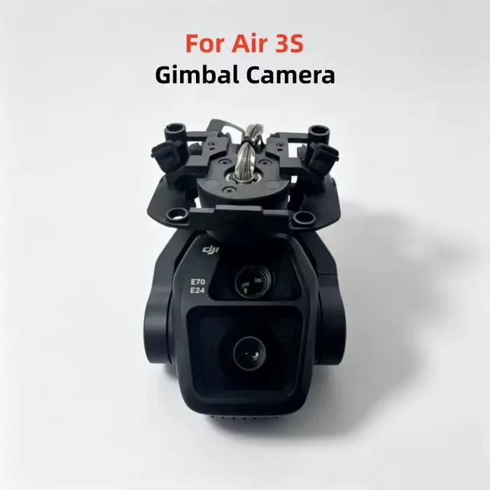 Caméra Gimbal Originale pour DJI Air 3S, Caméra Gimbal Complète avec Câble de Signal PTZ