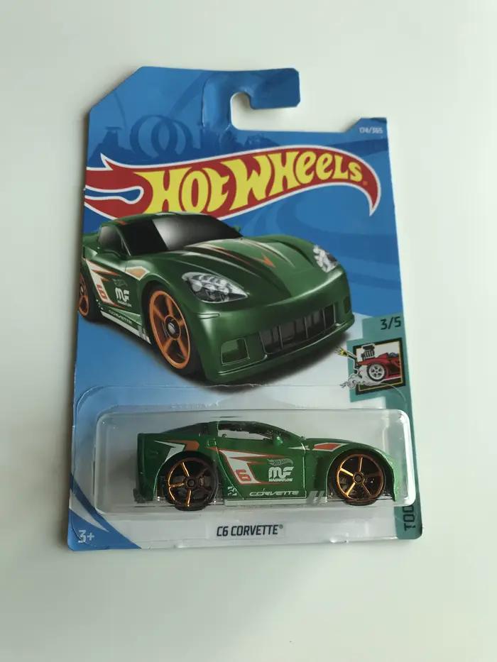 Hot Wheels Toy Car 1:64 Hotwheels Super Car CORVETTE C6R et plus de jouets pour garçons Matchbox