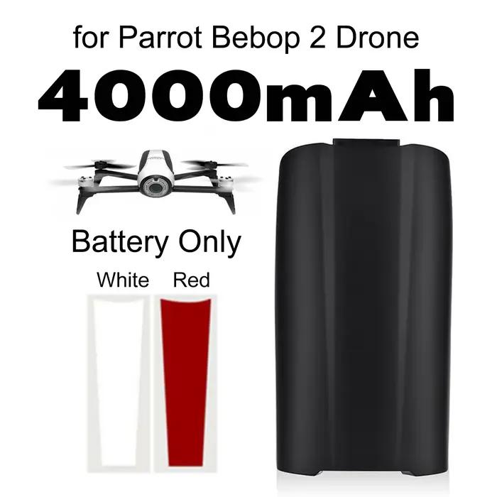 Batterie rechargeable améliorée haute capacité 11.1V 4000Mah pour drone Parrot Bebop 2