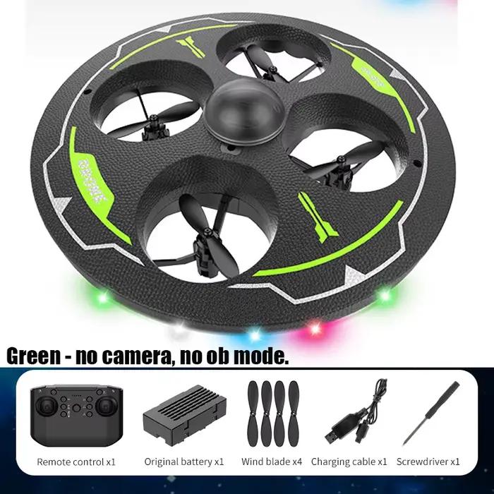 Drone RC avec caméra en mousse UAV Ufo, avion aérien Intelligent pour éviter les obstacles, Mini hél
