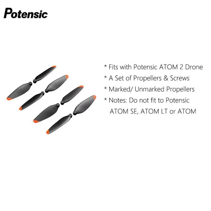 Hélices originales potentielles pour drone ATOM 2