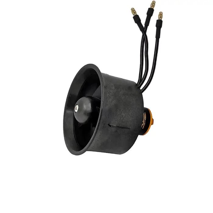 Ventilateur canalisé 30mm 50mm 64mm 70mm 90mm, moteur sans balais EDF pour avion à réaction drone à