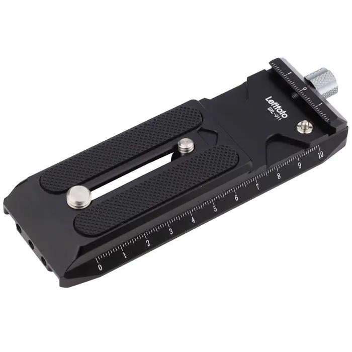 Plaque de dégagement rapide pour caméra LEFTFOTO avec pince de style Arca Swiss pour stabilisateur D