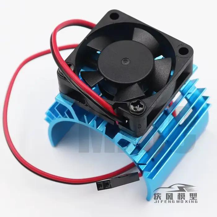 Couvercle de dissipateur thermique pour voiture électrique, pièces RC, moteur sans balais, ventilate